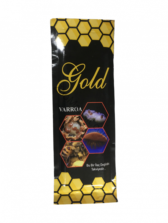 Голд Варроа 'Gold Varroa strips'  (тимол 30% - 10 пластин)